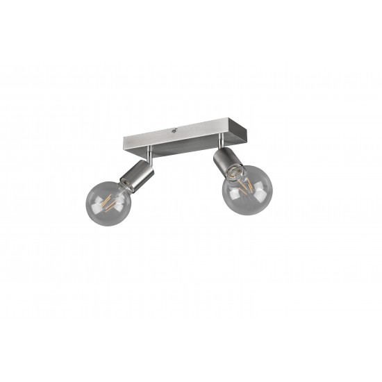 RL spot Vannes, 2хE27, 10W, nickel mat, R80182007