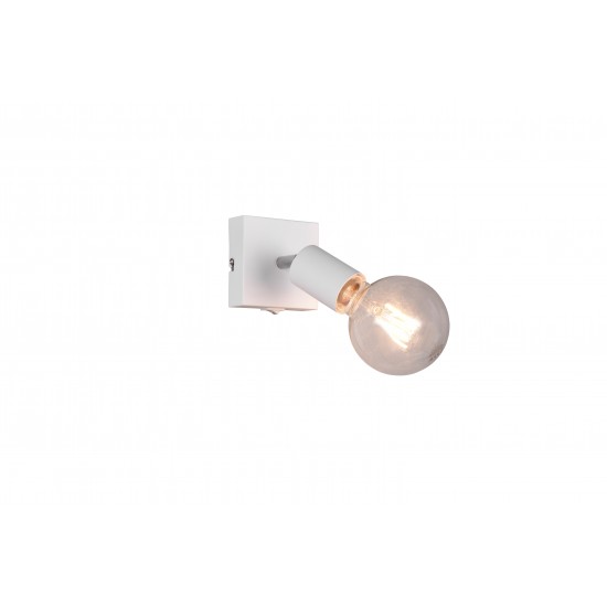 Reality Спот Vannes, E27, 10W, бял мат, R80181731 - Спотове