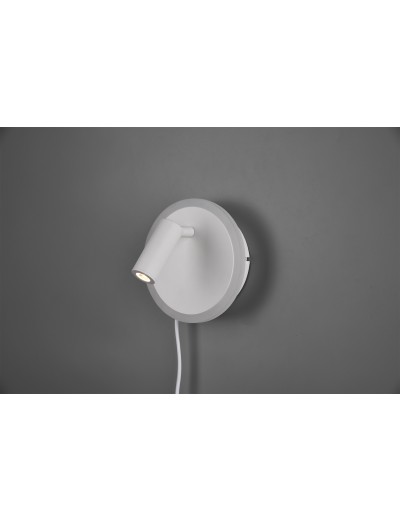 Jordan - Trio Аплик Jordan 1x5W Интегриран LED 550Lm Бял мат 229210231