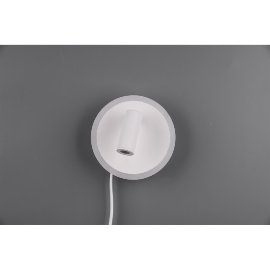 Trio wall light Jordan 1x5W LED 550Lm White mat 229210231