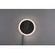 Trio Аплик Jordan 1x5W Интегриран LED 550Lm Черен мат 229210232 - Плафониери и аплици