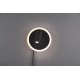 Trio Аплик Jordan 1x5W Интегриран LED 550Lm Черен мат 229210232 - Плафониери и аплици
